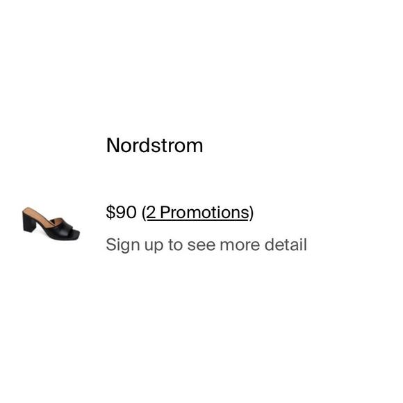 NIB! Lisa Vicky Vital Slide Open Toe Block Heel Leather Sandal - Size 7M - Picture 11 of 11